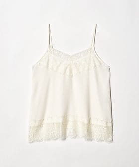 green label relaxing/レース Vネック キャミソール/タンクトップ / キャミソール