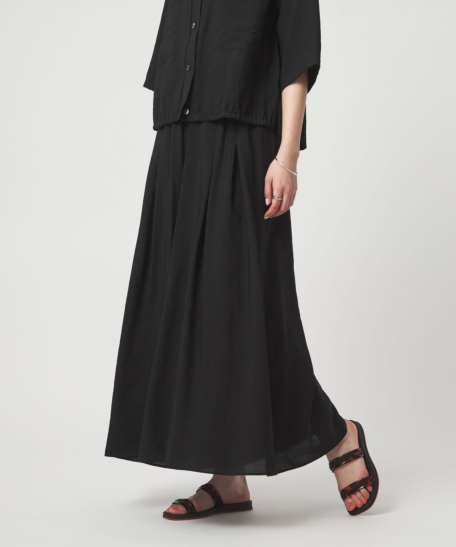 size SHORTあり］【WEB限定】＜at ease＞キュロット パンツ