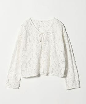 green label relaxing/カットワークレース ブラウス/シャツ / ブラウス