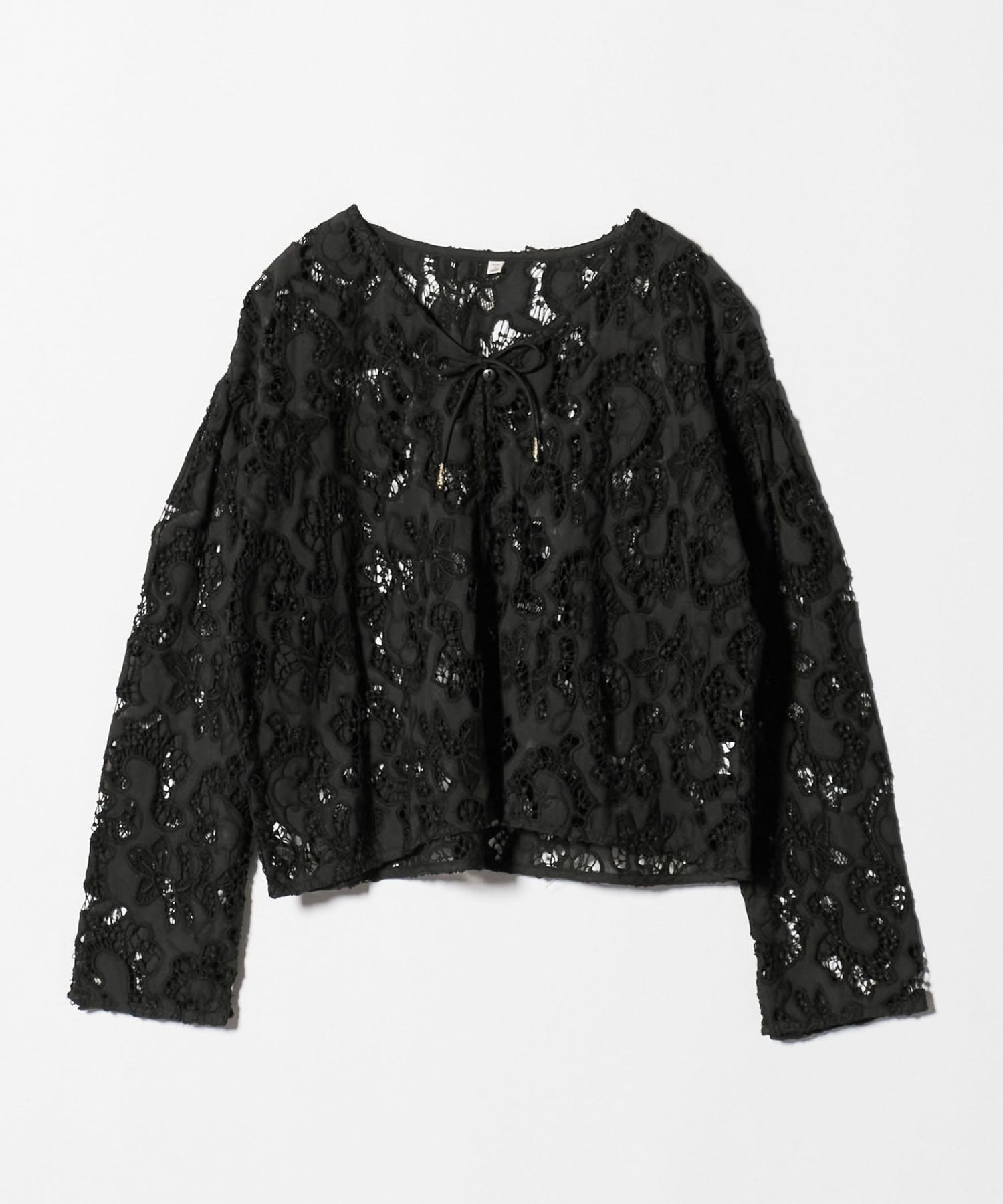 新品　FIGARO Paris　カットワークレース　ブラウス　プルオーバー セール】カットワークレース ブラウス◇（シャツ/ブラウス）｜FIGARO