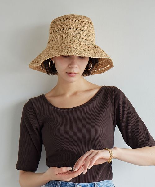 VINCENT PRADIER/＜VINCENT PRADIER＞ワイドハット / HAT/ハット