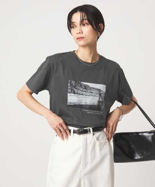 green label relaxing/ロゴ ショートスリーブ Tシャツ/Tシャツ / カットソー