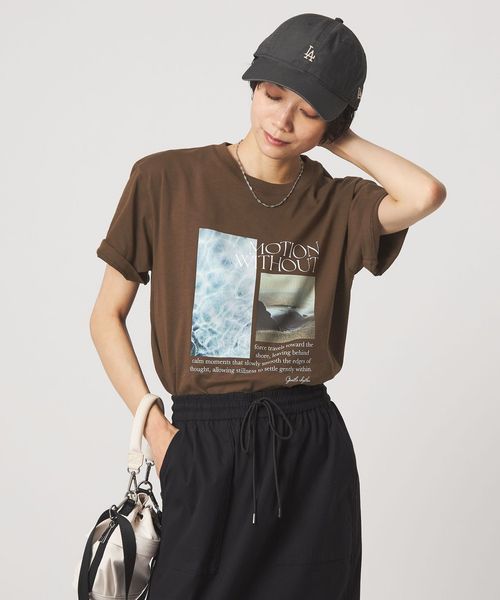green label relaxing/ロゴ ショートスリーブ Tシャツ/Tシャツ / カットソー