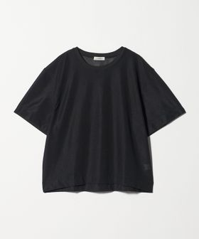 green label relaxing/シアー メッシュ クルーネック プルオーバー カットソー/Tシャツ / カットソー