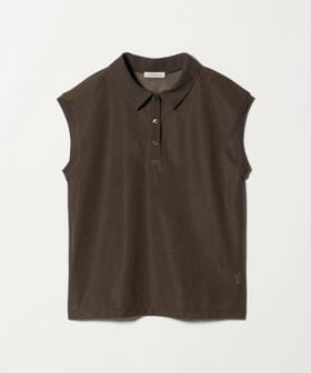 green label relaxing/シアー メッシュ ポロカットソー/Tシャツ / カットソー