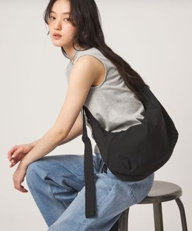 green label relaxing/【WEB限定】2WAY ラウンドショルダーバッグ / ユニセックス はっ水/ショルダーバッグ