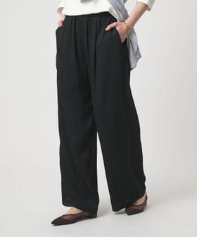 green label relaxing/【WEB限定】＜at ease＞ドロスト ワイド パンツ/イージーパンツ