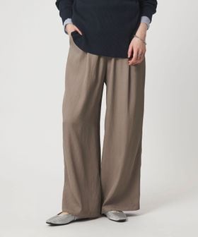 green label relaxing/【WEB限定】＜at ease＞ドロスト ワイド パンツ/イージーパンツ