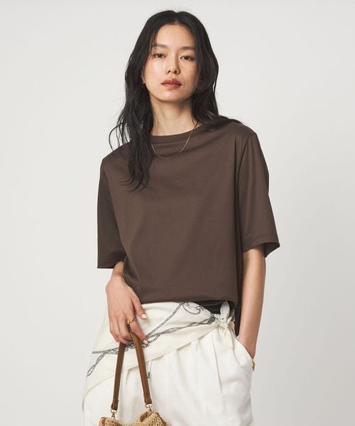 green label relaxing/ショートスリーブ Tシャツ 汗染み防止/Tシャツ / カットソー