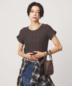 green label relaxing/シャーリング Tシャツ/Tシャツ / カットソー