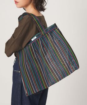 Diminutivo/＜Diminutivo＞メッシュ プリーツ トートバッグ（小）/トートバッグ