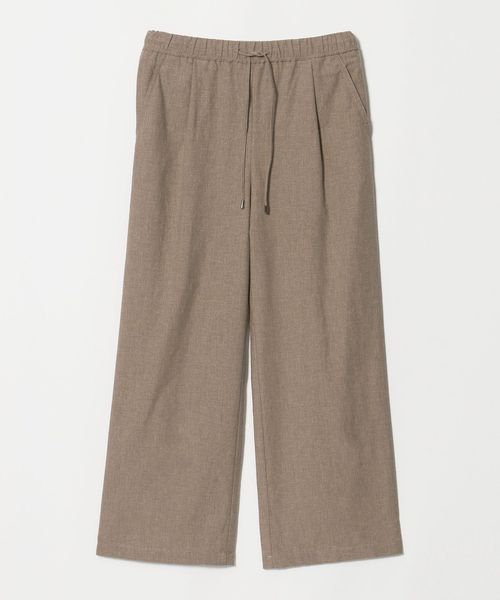 green label relaxing/［size SHORT/TALLあり］BREEZE LINEN ブリーズリネン ワイド パンツ 2/イージーパンツ