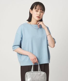 CHAMPION/【別注】＜Champion＞5分袖 スウェット プルオーバー/Tシャツ / カットソー