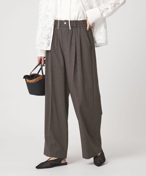 green label relaxing/【結論シリーズ】ニーハイワイドパンツ［size SHORT/TALLあり］/イージーパンツ