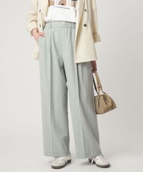 green label relaxing/【結論シリーズ】ニーハイワイドパンツ［size SHORT/TALLあり］/イージーパンツ