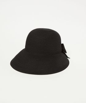 green label relaxing/2WAY 遮光ブリム リボン ハット/ハット