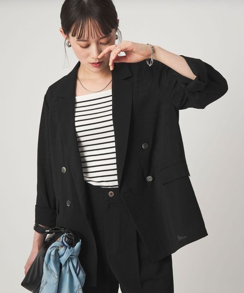 green label relaxing/【結論シリーズ】シアーエアジャケット［size SHORTあり］/テーラードジャケット