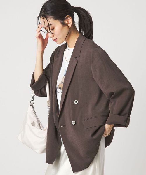 green label relaxing/【結論シリーズ】シアーエアジャケット［size SHORTあり］/テーラードジャケット