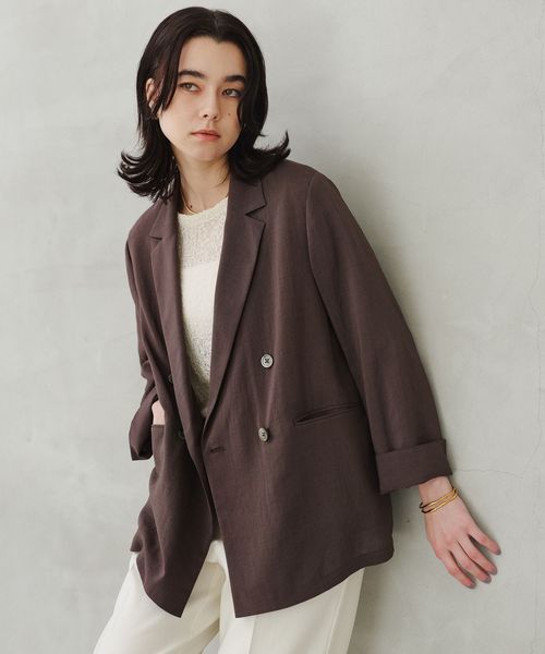 green label relaxing/【結論シリーズ】シアーエアジャケット［size SHORTあり］/テーラードジャケット