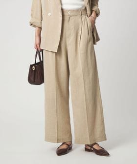 green label relaxing/［size SHORT/TALLあり］シアーエア ワイド パンツ マシンウォッシャブル/その他パンツ