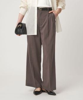 green label relaxing/［size SHORT/TALLあり］シアーエア ワイド パンツ マシンウォッシャブル/その他パンツ