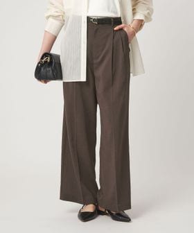 green label relaxing/［size SHORT/TALLあり］シアーエア ワイド パンツ マシンウォッシャブル/その他パンツ