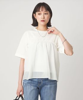 green label relaxing/タフタ ドッキング ビスチェ プルオーバー/Tシャツ / カットソー