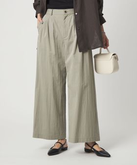green label relaxing/［size SHORTあり］グロッシー ワイド パンツ/その他パンツ