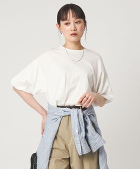 green label relaxing/ギャザースリーブ プルオーバー カットソー/Tシャツ / カットソー