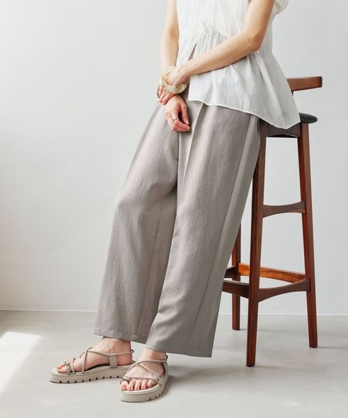 green label relaxing/【結論シリーズ】ドライクロス ニーハイワイド［size SHORT/TALLあり］/イージーパンツ