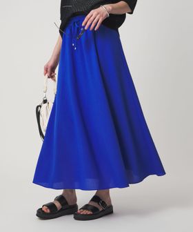 green label relaxing/【結論シリーズ】ドライクロス フレアスカート［size SHORT/TALLあり］/ミモレ / ロング