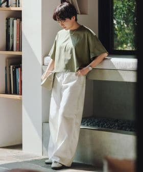 green label relaxing/＜CHIHIRO HYODO×green label relaxing＞ワイド ライト デニム/デニムパンツ