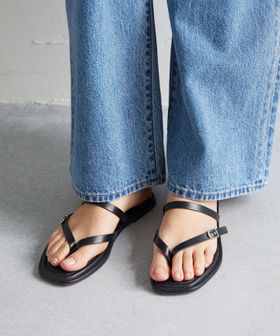 green label relaxing/トライアングル トング サンダル/サンダル