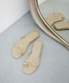 green label relaxing/【結論シリーズ】リングエアサンダル/サンダル