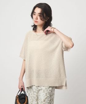 green label relaxing/ペーパー ヤーン プルオーバー/ニット / セーター