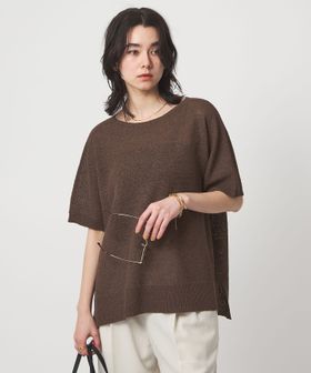 green label relaxing/ペーパー ヤーン プルオーバー/ニット / セーター