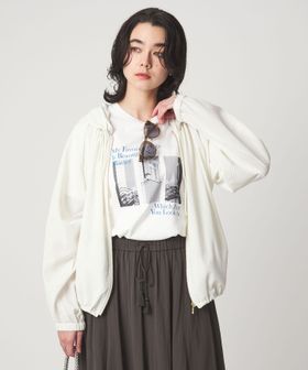 green label relaxing/シアー フーディ ブルゾン マシンウォッシャブル UVカット 通気性/その他コート / ブルゾン