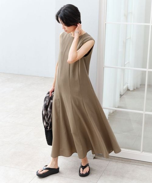 green label relaxing/［size SHORT/TALLあり］ドライクロス ワンピース マシンウォッシャブル 通気性/ワンピース