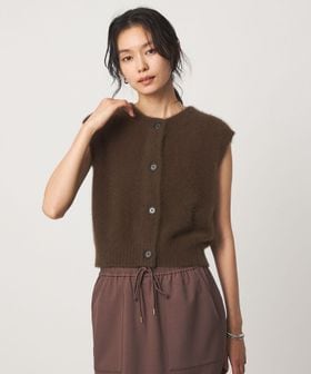 green label relaxing/ヘアリー 2WAY ニット ベスト/ベスト