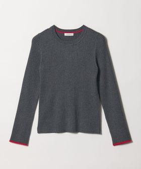 green label relaxing/【WEB限定】＜at ease＞ソデサキ バイカラー プルオーバー ニット 2/ニット / セーター