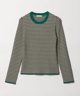 green label relaxing/【WEB限定】＜at ease＞マルチボーダー プルオーバー ニット/ニット / セーター