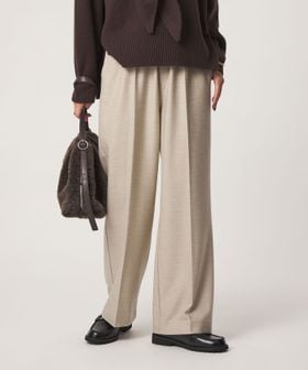 green label relaxing/【結論シリーズ】ホッとニーハイフレアパンツ マシンウォッシャブル ストレッチ 帯電防止 /イージーパンツ