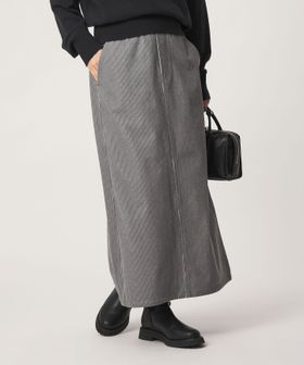 green label relaxing/［size SHORT/TALLあり］オルマイ コール スカート マシンウォッシャブル ストレッチ/ミモレ / ロング