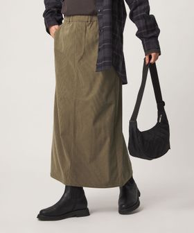 green label relaxing/［size SHORT/TALLあり］オルマイ コール スカート マシンウォッシャブル ストレッチ/ミモレ / ロング