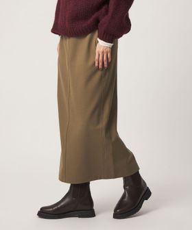 green label relaxing/［size SHORT/TALLあり］オルマイ ウラキモウ タイト スカート ストレッチ 帯電防止/ミモレ / ロング