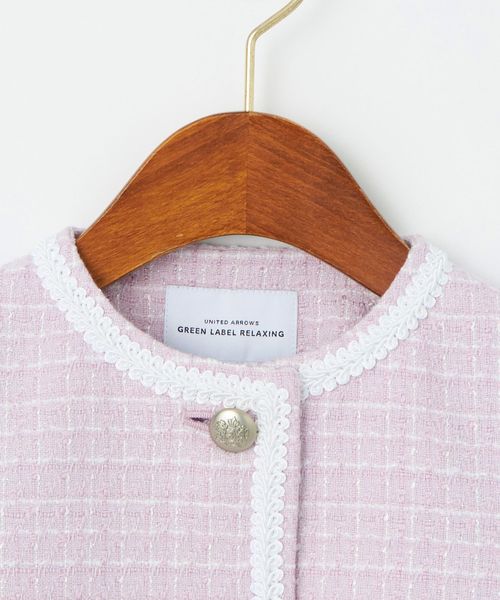 ラメツイード ボレロ 