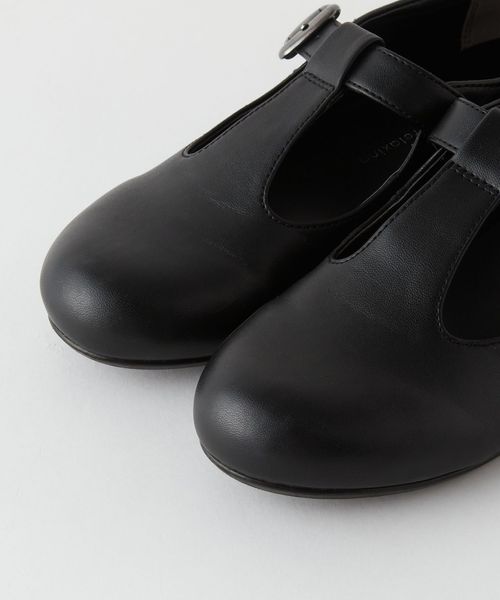 MARW UNITED ARROWS ブラック Tストラップシューズ UNITED ARROWS LTD. OUTLET｜Tストラップ フラットシューズ16.5