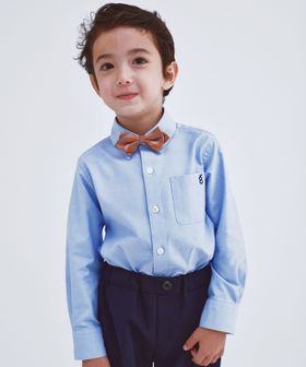 オックスシャツ ロングスリーブ 110cm-130cm 