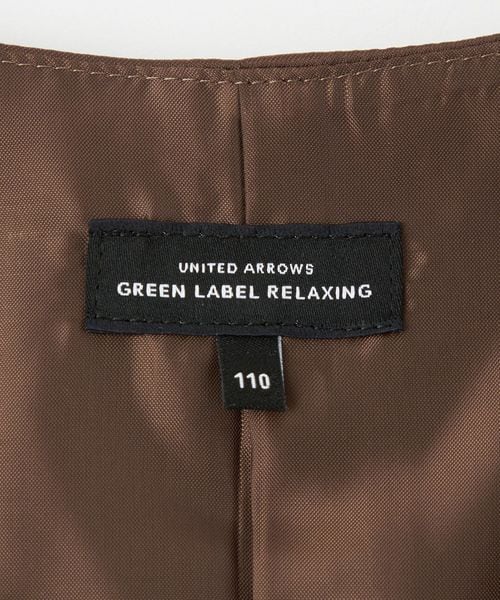 UNITED ARROWS green label relaxing｜リネンライク ジレ