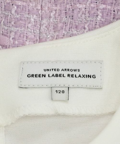 green label relaxing ツイードボレロ&ワンピース　ラベンダー VERYコラボ】ワンピース発売のお知らせ｜ニュース｜green label
